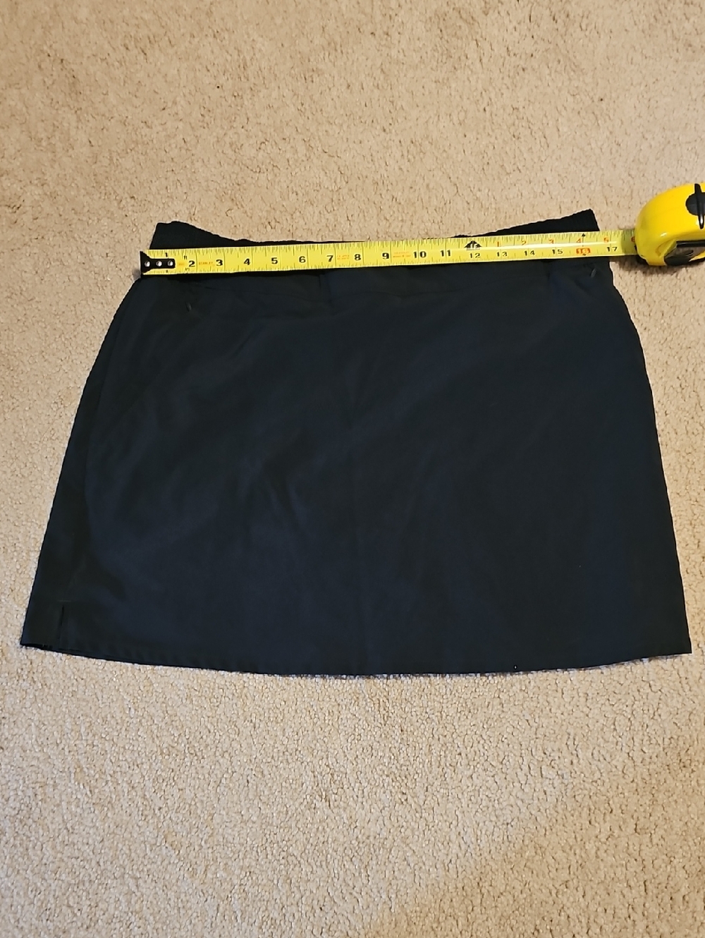 Columbia Black Mini Skort - Clean A-Line Style
